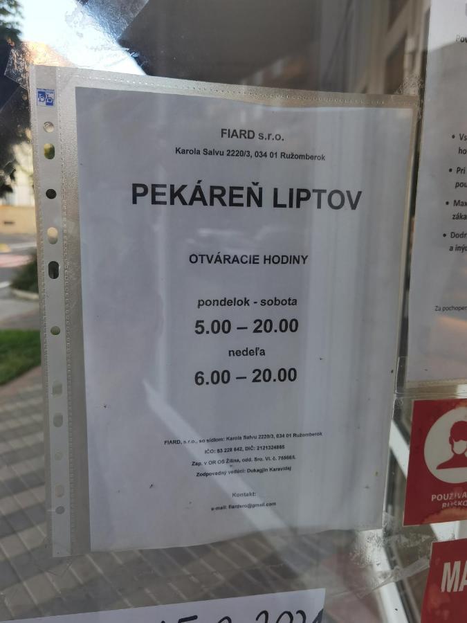 Apartmán RUŽA Ruzomberok Exterior foto